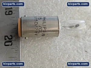 Philips 75/CL VOLT BULB-nos-Vintage – actual item, photo 7 of 11
