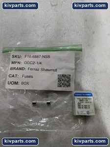Mersen GGC2-1/4 Acting Fuse – actual item, photo 2 of 5