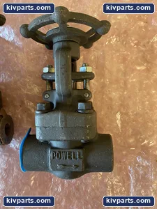 Powell GA08TA58BG A105 Gate Valve – actual item, photo 3 of 5