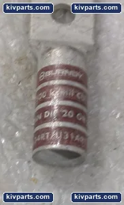 Burndy YA234-N Copper 2 Hole Compression Lug – actual item, photo 3 of 4