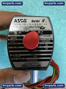 ASCO EF8215G002 Red HAT Solenoid Valve – actual item, photo 4 of 8