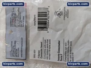 Eaton RG6 Coax Insert Video Connector – actual item, photo 4 of 5