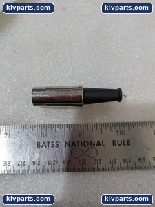 5 PIN XLR FEMALE AUDIO/DMX CABLE CONNECTOR METAL BODY STRAIN RELIEF – actual item, photo 3 of 4