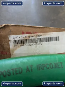 IRPCO14361GFL 10.6' Green Hose – actual item, photo 2 of 3