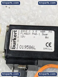 Burkert 3.0 NBR PA Solenoid Valve – actual item, photo 2 of 6
