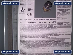 Allen-Bradley 609U-AJXD Manual Motor Starter – actual item, photo 2 of 4