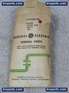 General Electric CR2940W200D Yellow Color Cap Pushbutton – actual item, photo 2 of 5
