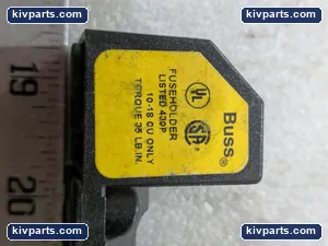 Bussmann H25030-1P Fuse Holder – actual item, photo 6 of 12