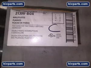 Cooper 2139V-BOX Receptacle – actual item, photo 3 of 4