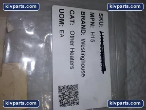 Westinghouse 177C524G15 H15 Type Overload Heater Element – actual item, photo 3 of 4