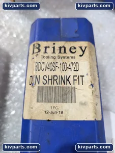 Briney BDCV40SF-100-472D Contact Shrink Fit Tool Holder – actual item, photo 6 of 7