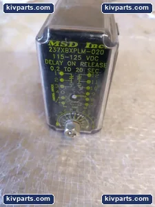 MSD 237XBXPLM-020 Time Delay Relay – actual item, photo 2 of 5