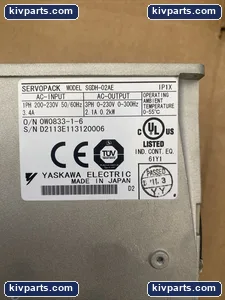 Yaskawa SGDH-02AE Servopack Servo Drive – actual item, photo 5 of 5