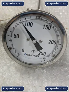 Ashcroft 4212-B-4 Thermometer 8107096-8 – actual item, photo 2 of 6