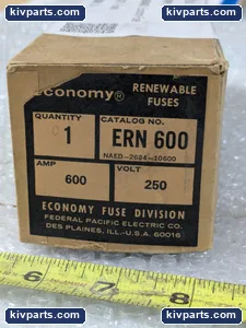 Economy ERN 600 Renewable Cartridge Fuse – actual item, photo 5 of 6