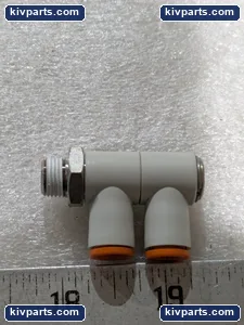 SMC 12763-07 Pneumatic Double Elbow Fitting – actual item, photo 5 of 8