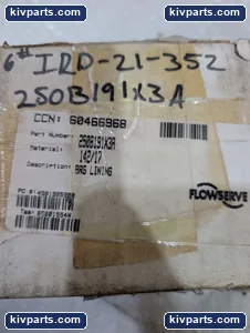 Flowserve 250B191X3A BRG Lining – actual item, photo 2 of 5