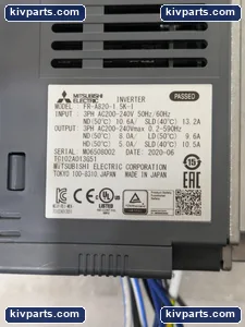 Mitsubishi FR-A820-1.5K-1 FREQROL A800 Inverter VFD – actual item, photo 5 of 9