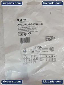 Eaton C22S-DRLH-W-K10-120 Pushbutton – actual item, photo 6 of 9
