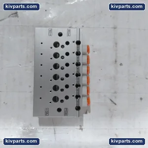 SMC VV3QZ15-06N3TC Manifold 3 Port Pneumatic Base – actual item, photo 4 of 5