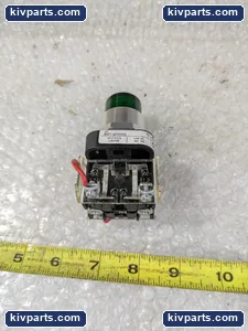 Allen-Bradley 800T-QTH10G Green Illuminated Push Button – actual item, photo 5 of 6