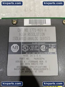 Allen-Bradley 1771-NIV Analog Input Module PLC-5 – actual item, photo 2 of 6