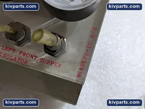 31-003985A 5 Station Pressure Regulator Gauge Panel Manifold OEM – actual item, photo 6 of 8