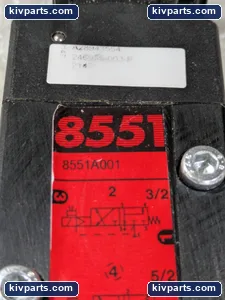 ASCO WT8551A001MMS Solenoid Air Valve – actual item, photo 2 of 6