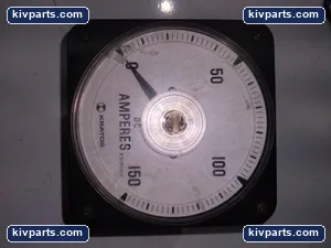 Kratos D4A Amperes Analog Panel Meter Gauge – actual item, photo 3 of 4