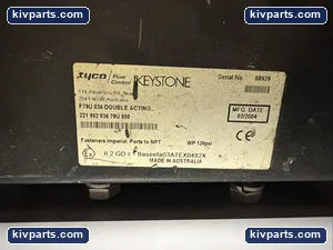 Keystone F79U-036 Rack Pinion 90 Degree Valve – actual item, photo 2 of 4