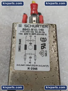 Schurter 8843-N10-140 IEC Power Entry Module – actual item, photo 5 of 7
