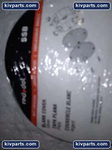 RED DOT SILVER BLANK COVER SSB – actual item, photo 2 of 4