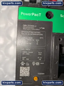 Schneider Electric QBL22200LU Powerpact Circuit Breaker – actual item, photo 3 of 5
