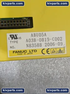 Fanuc ABU05A CNC Control Board – actual item, photo 2 of 5