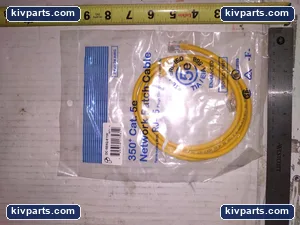 PAN Pacific DC-5E8Q-5 'YW Cat5e Network Patch Cable – actual item, photo 2 of 3