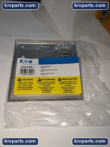 Eaton 93152-SP-L Blank Wallplate – actual item, photo 3 of 4