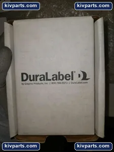 Duralabel 2-T1-3009 Orange Label Printer Supply – actual item, photo 2 of 2