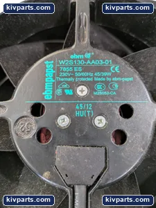 Ebm-papst W2S130-AA03-01 Axial Fan – actual item, photo 2 of 4
