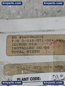 2-035-071-004 Rod Seal – actual item, photo 2 of 4