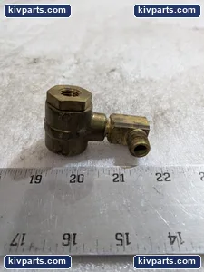 Brass Swivel Elbow Fitting Industrial OEM Module – actual item, photo 4 of 6
