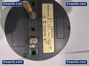 Kratos D4A Amperes Analog Panel Meter Gauge – actual item, photo 3 of 4