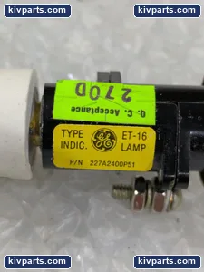 General Electric 227A2400P51 Type ET-16 Indicating Lamp – actual item, photo 3 of 7