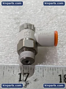 SMC AS2201F Male Elbow Pneumatic Fitting – actual item, photo 7 of 8