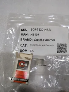Cutler-Hammer H1107 Heater Packs and Elements