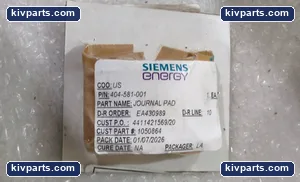 Siemens 1050864 404-581-001 Journal Bearing – actual item, photo 4 of 4