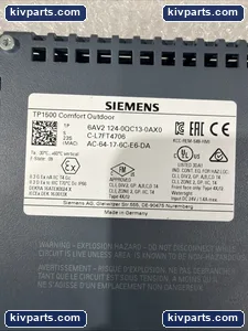 Siemens 6AV2124-0QC13-0AX0 SIMATIC HMI – actual item, photo 4 of 10