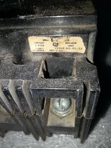 General Electric GL-22 Circuit Breaker