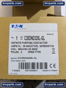 Eaton C25DND325 ‑GL Definite Purpose Contactor – actual item, photo 2 of 8