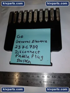 General Electric 237C739 Disconnect Paddle Plug Switch – actual item, photo 2 of 5