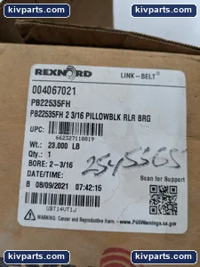 Rexnord PB22535FH Self Aligning Roller Bearing – actual item, photo 2 of 9